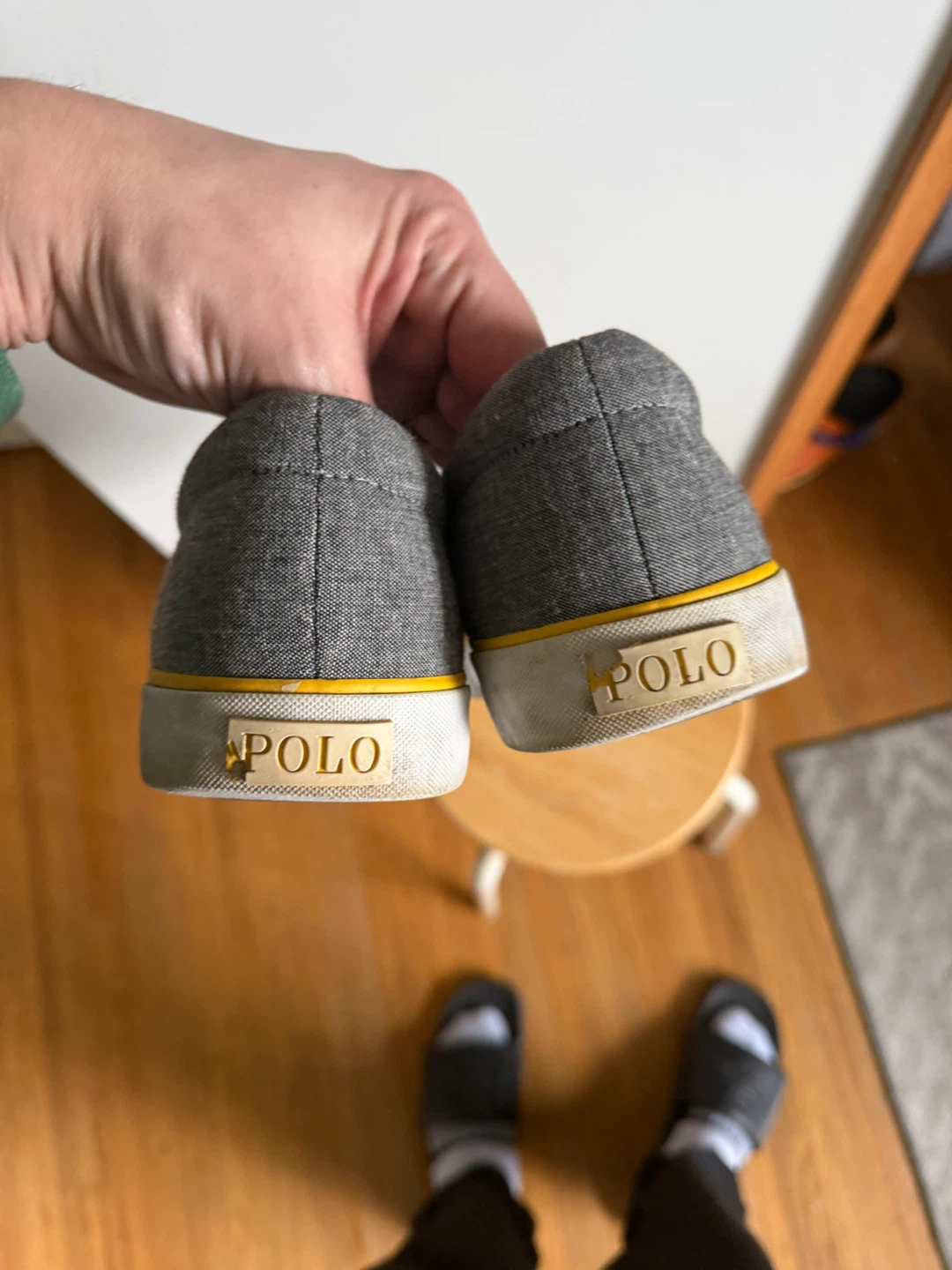 Polo Ralph Lauren grey sneakers - photo 4