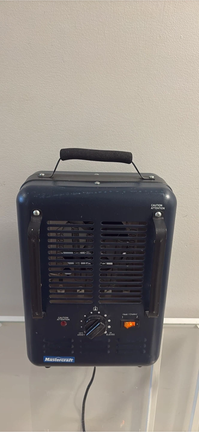 Mastercraft portable electric space heater - photo 2