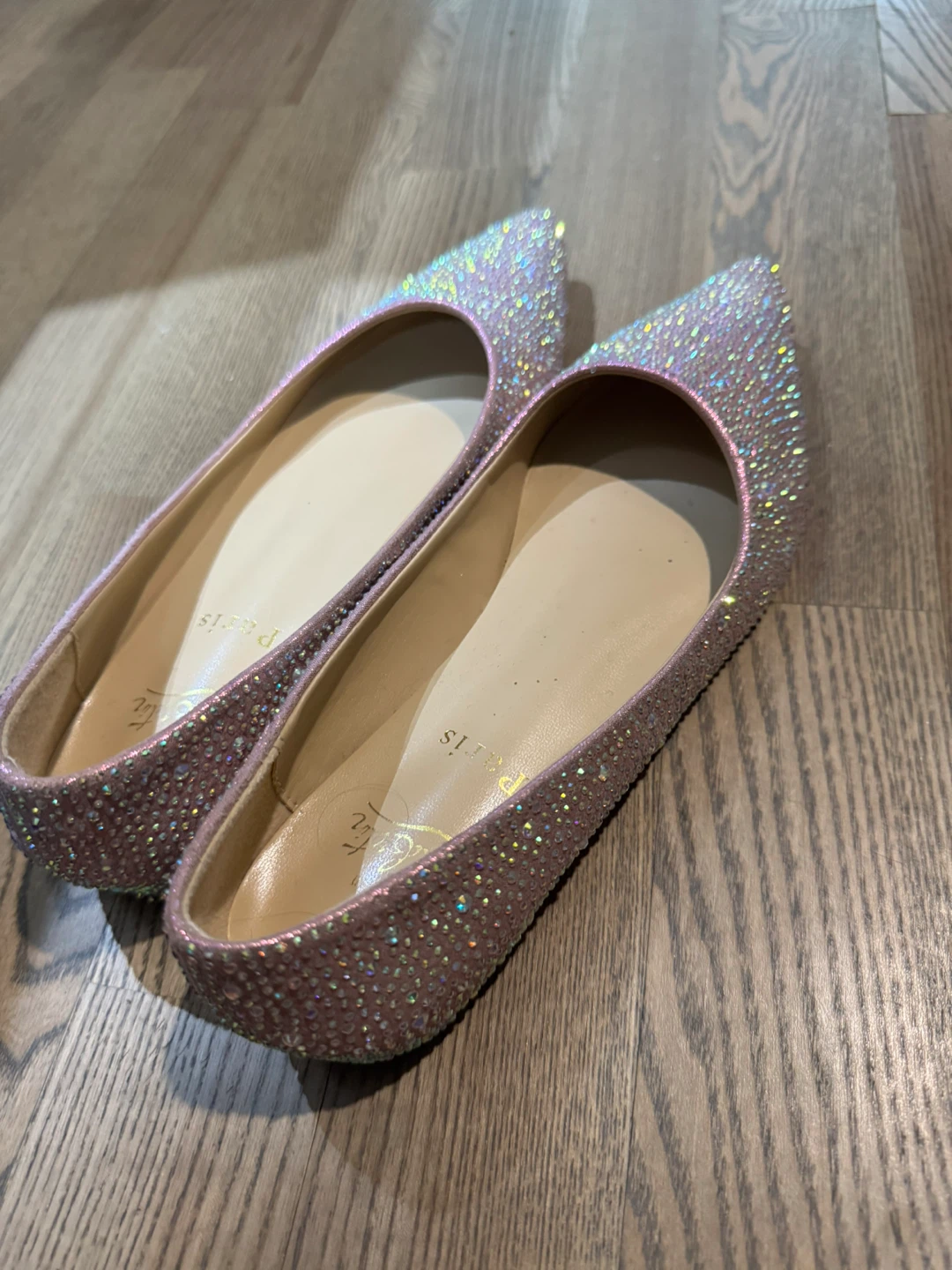Christian Louboutin Crystal Flats- the shoe for princess