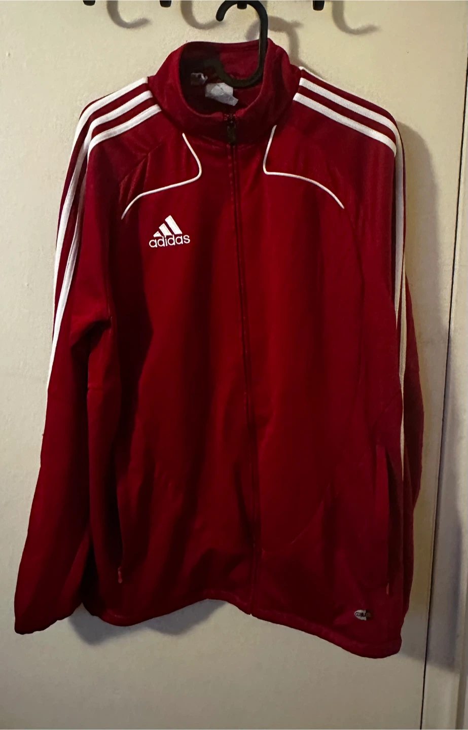 Adidas Red Track Jacket