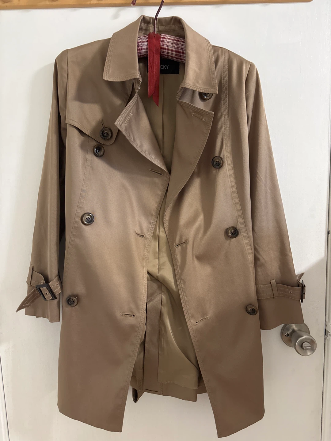 Vicky Beige Trench Coat