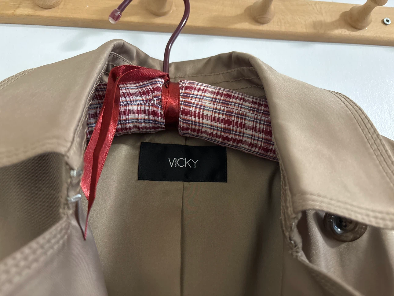 Vicky Beige Trench Coat - photo 2