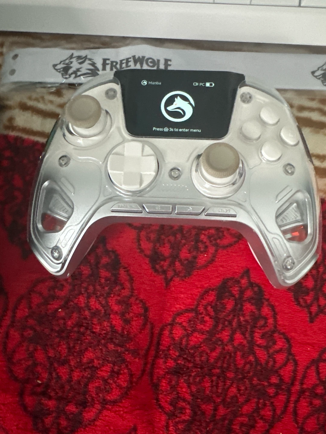 Freewolf S68 Keyboard, Attack Shark Mouse, Manba Controller - photo 2