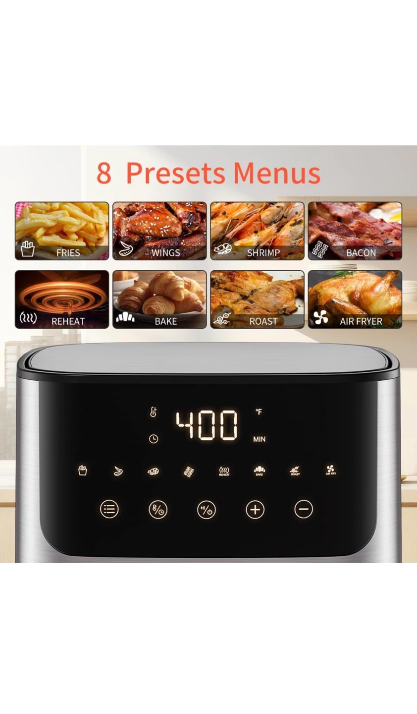 ASZ Digital Air Fryer 5 QT - photo 3