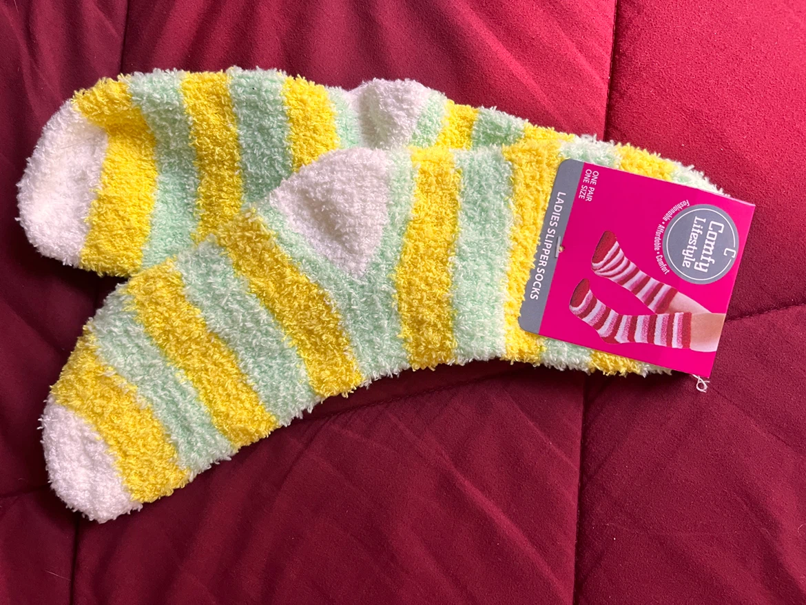 Comfy Lifestyle Ladies Slipper Socks
