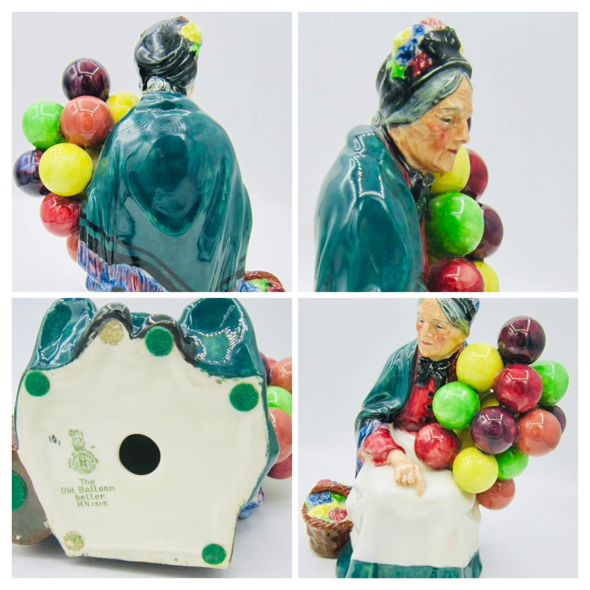 Royal Doulton The Old Balloon Seller Figurine HN1315