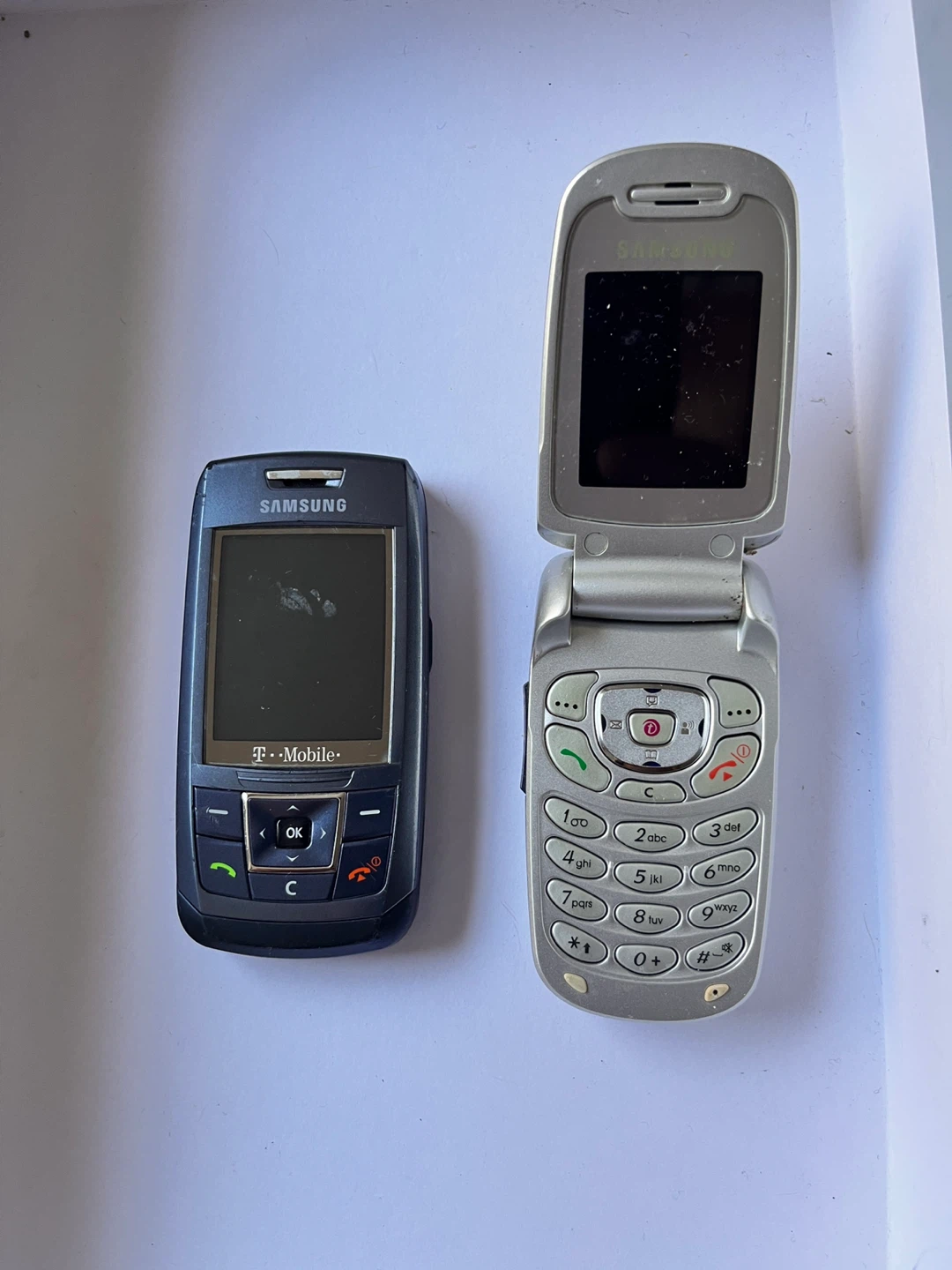 Samsung T-Mobile T629 and SGH-X495 mobile phones