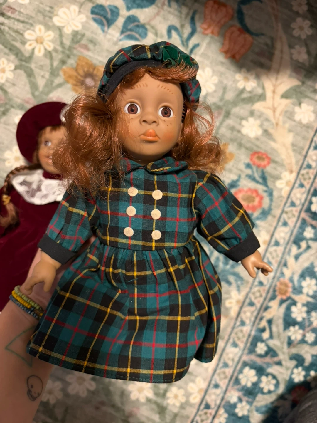 2 porcelain dolls - 10in - photo 2