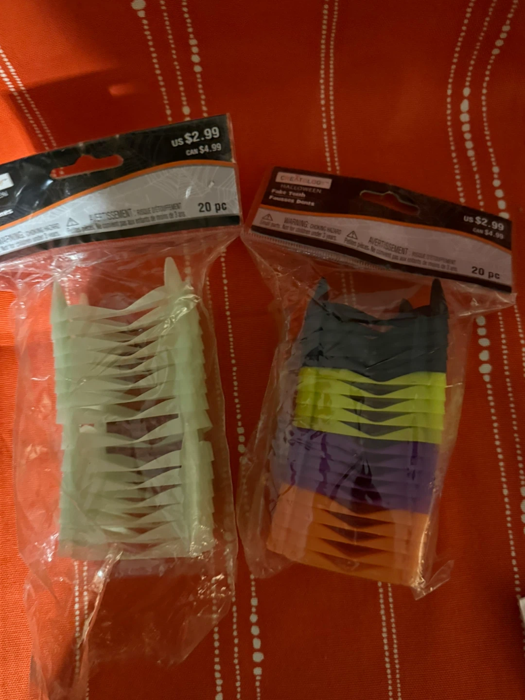 Creatology Halloween Fake Teeth and Treat Bags - photo 2