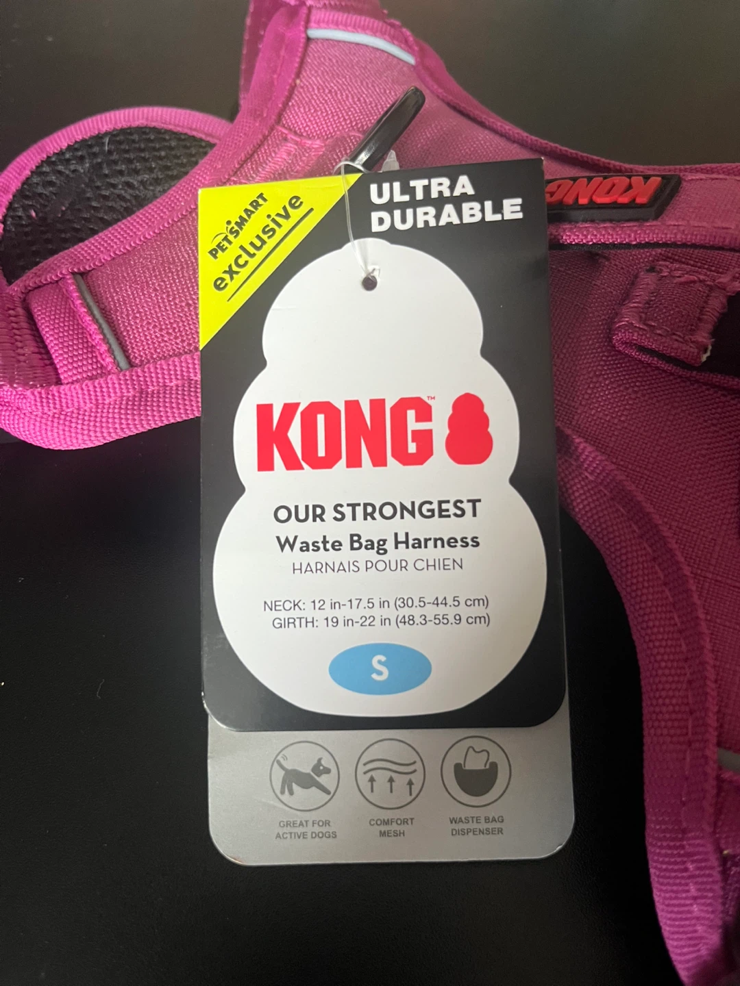 Brand new size small pink Kong harness - photo 3