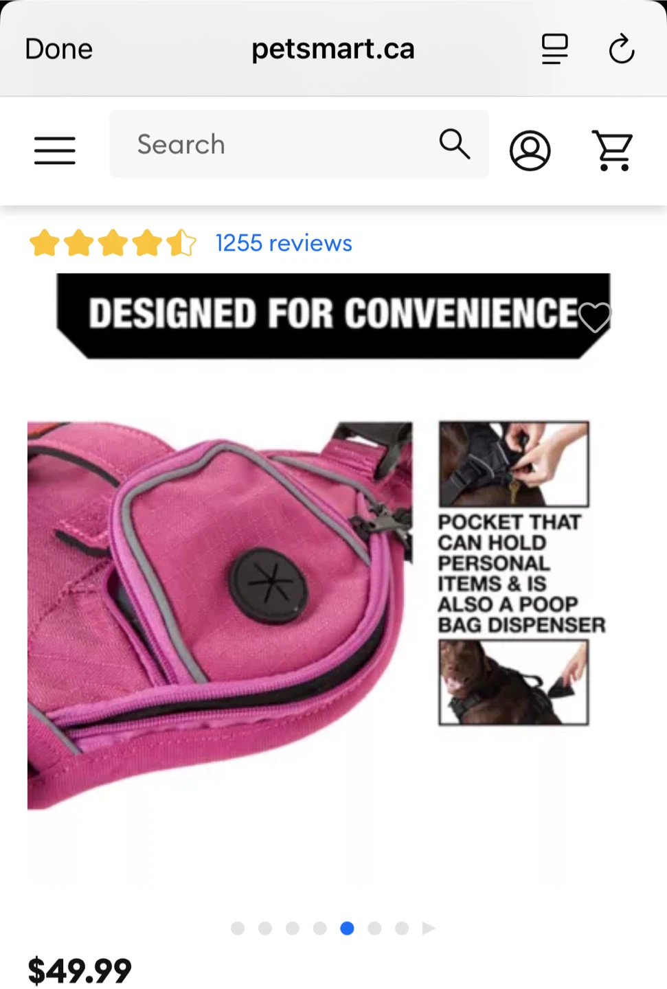 Brand new size small pink Kong harness - photo 5