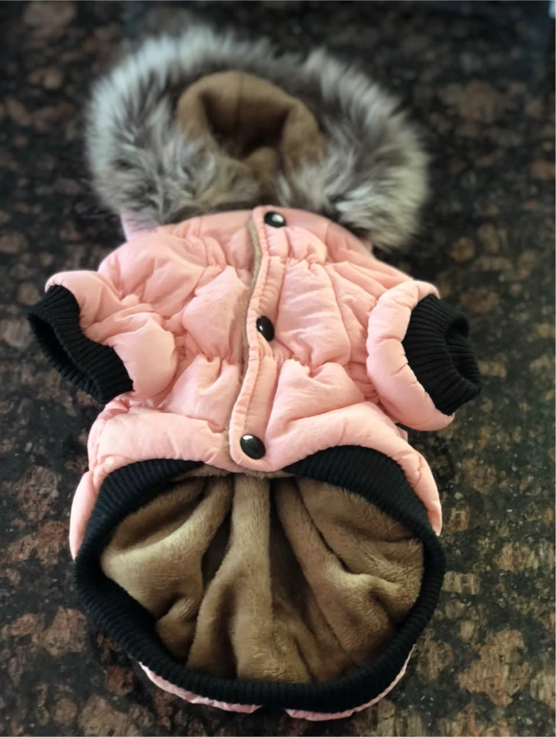Juicy Couture Dog Puffer Jacket Pink - photo 2