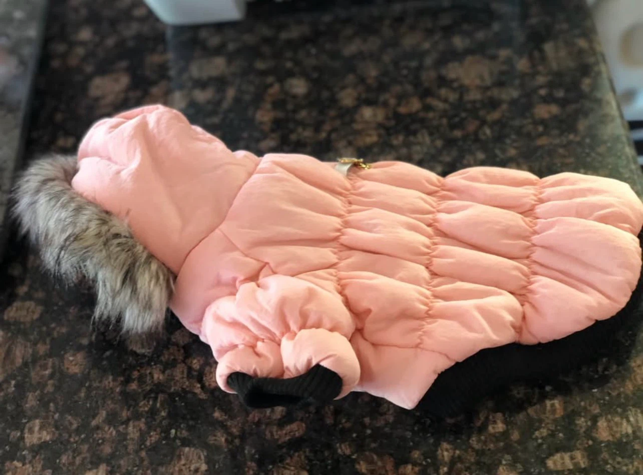 Juicy Couture Dog Puffer Jacket Pink - photo 3