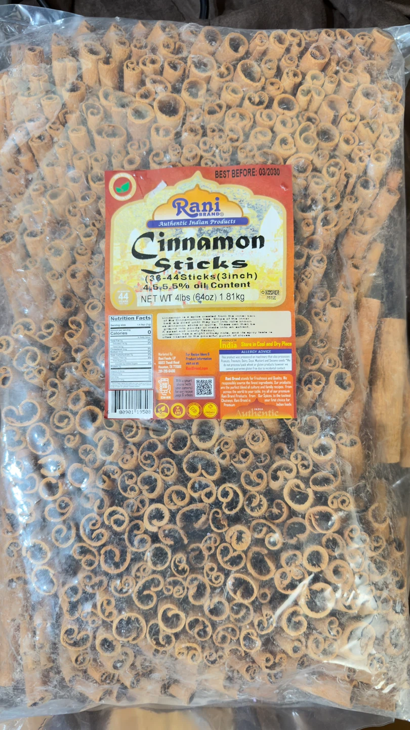 Rani Brand Cinnamon Sticks 1.81kg