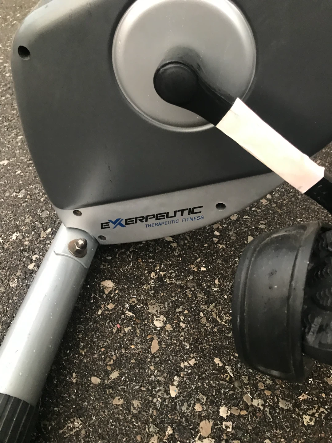 Exerpeutic Folding Stationary Exercise Bike - photo 2