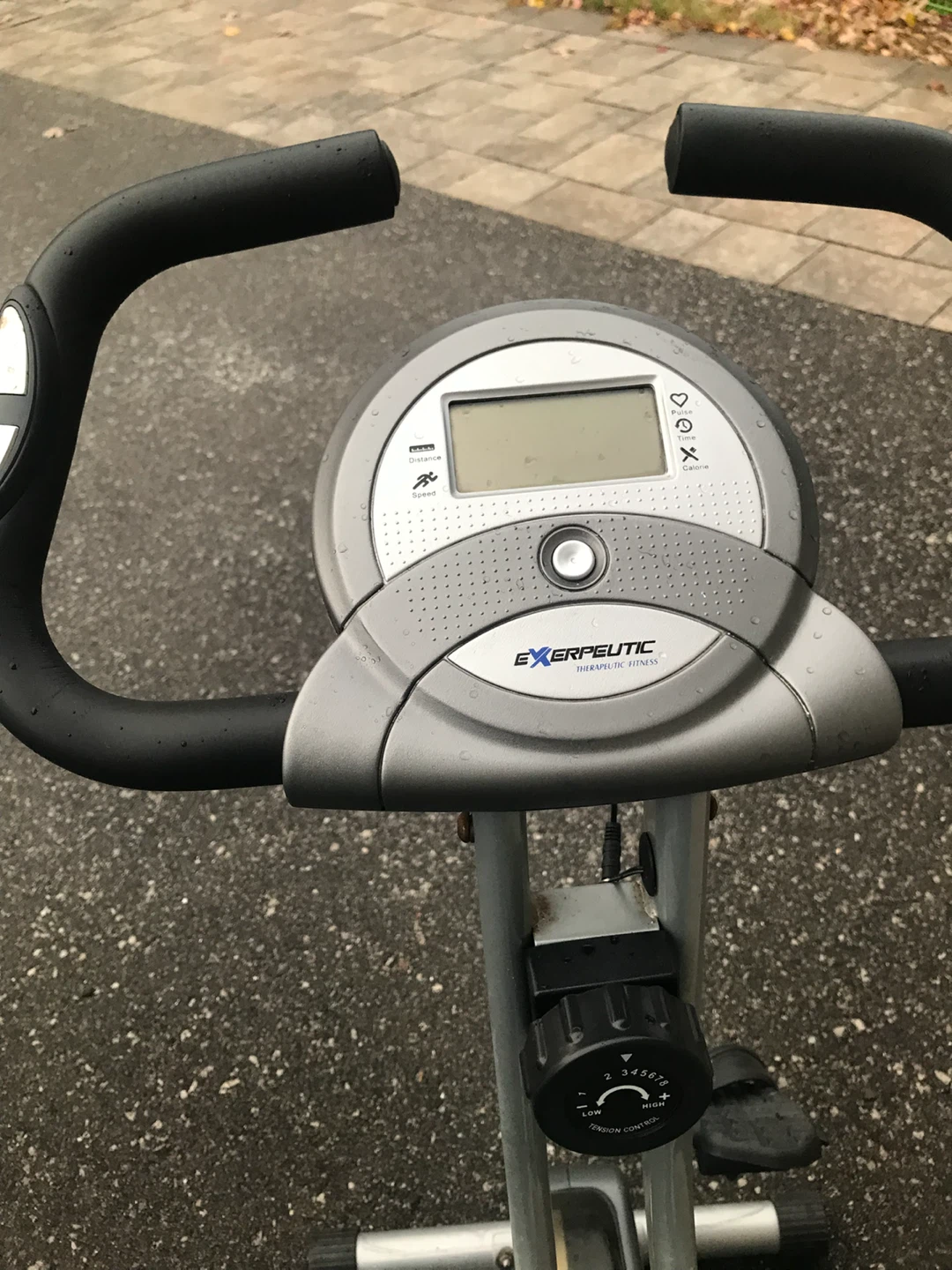 Exerpeutic Folding Stationary Exercise Bike - photo 3