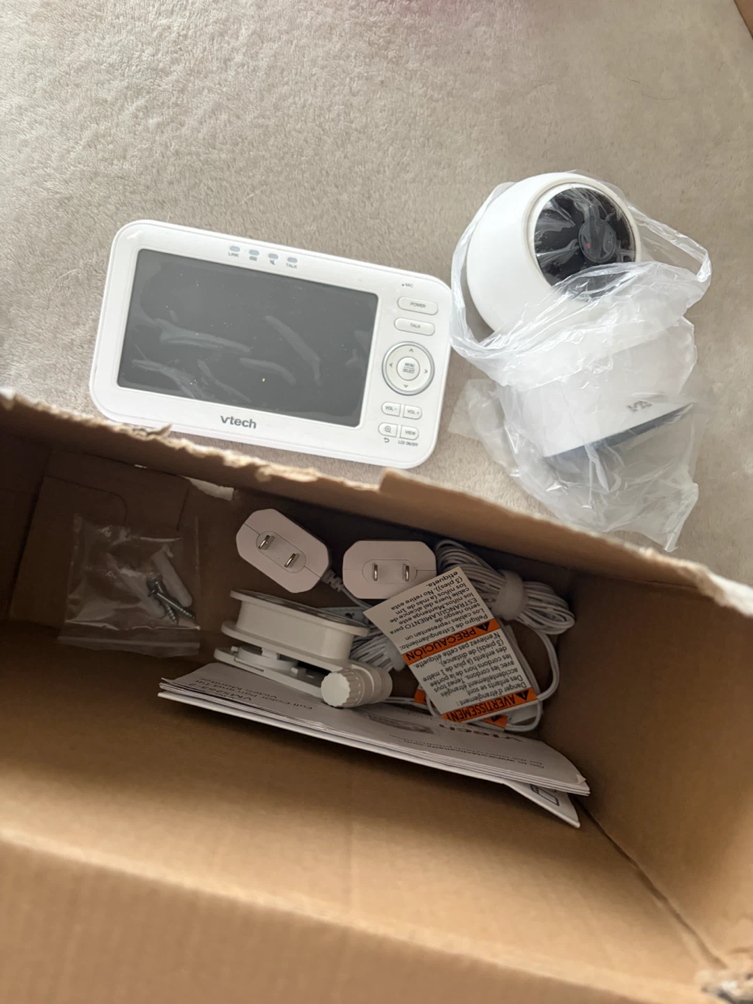 VTech VM5263 Pan & Tilt Video Baby Monitor - photo 2