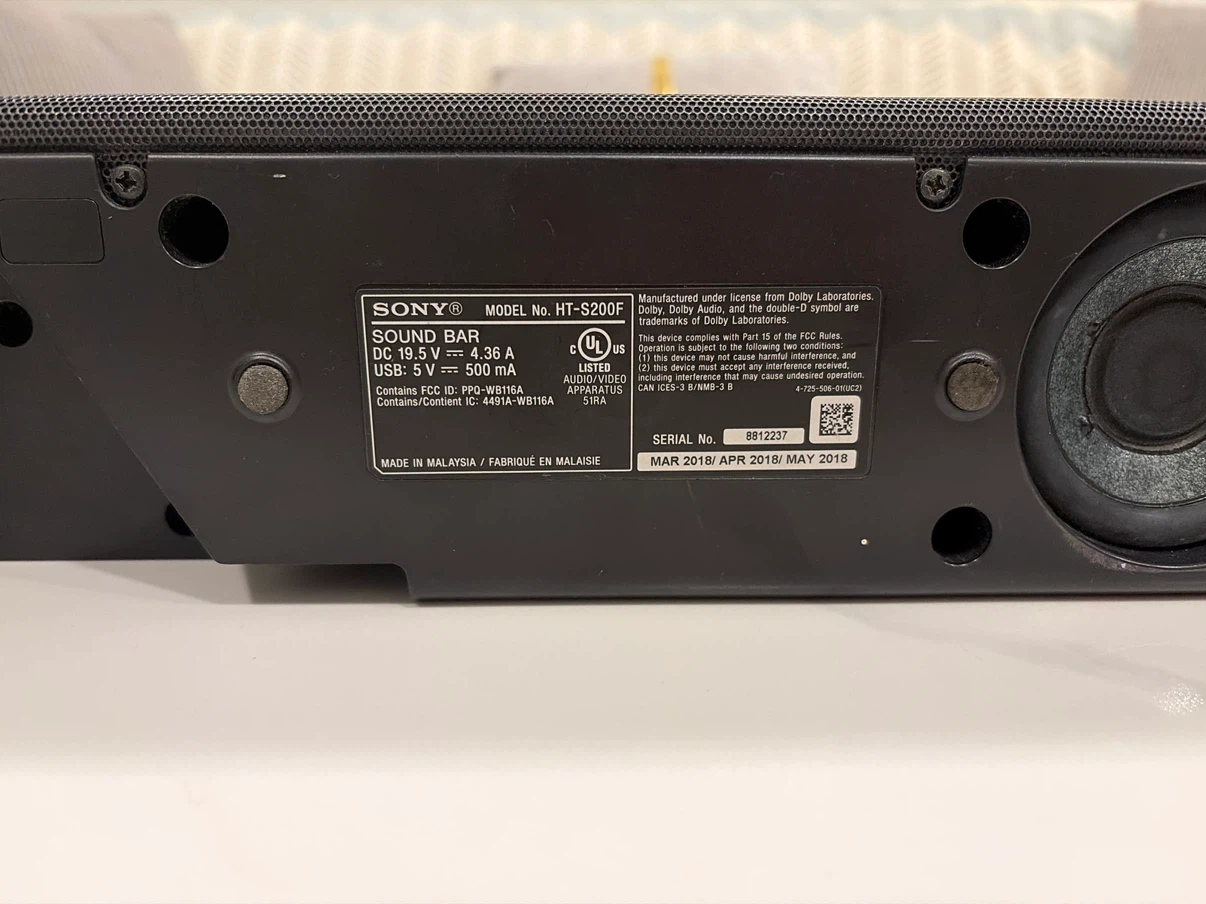 Sony HT-S200F 2.1ch Soundbar - photo 4