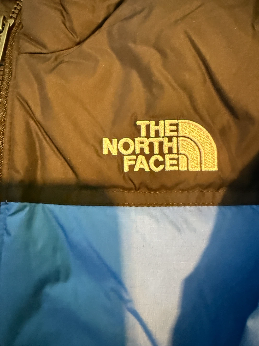 The North Face Retro Nuptse Jacket Active Blue Size 7 - photo 2