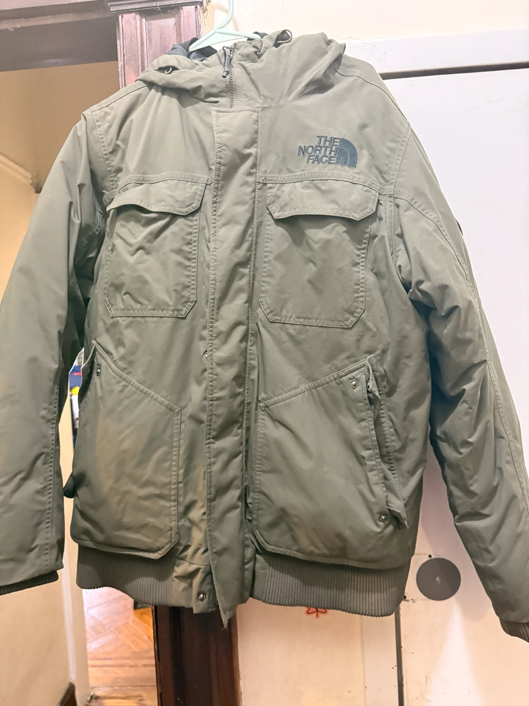 The North Face Olive Hooded Jacket
