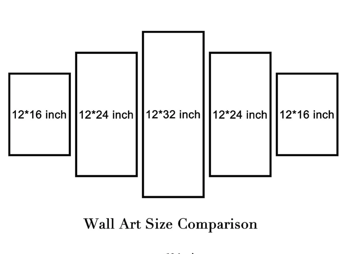 5-Piece Sunset Mountain Landscape Wall Art - photo 2