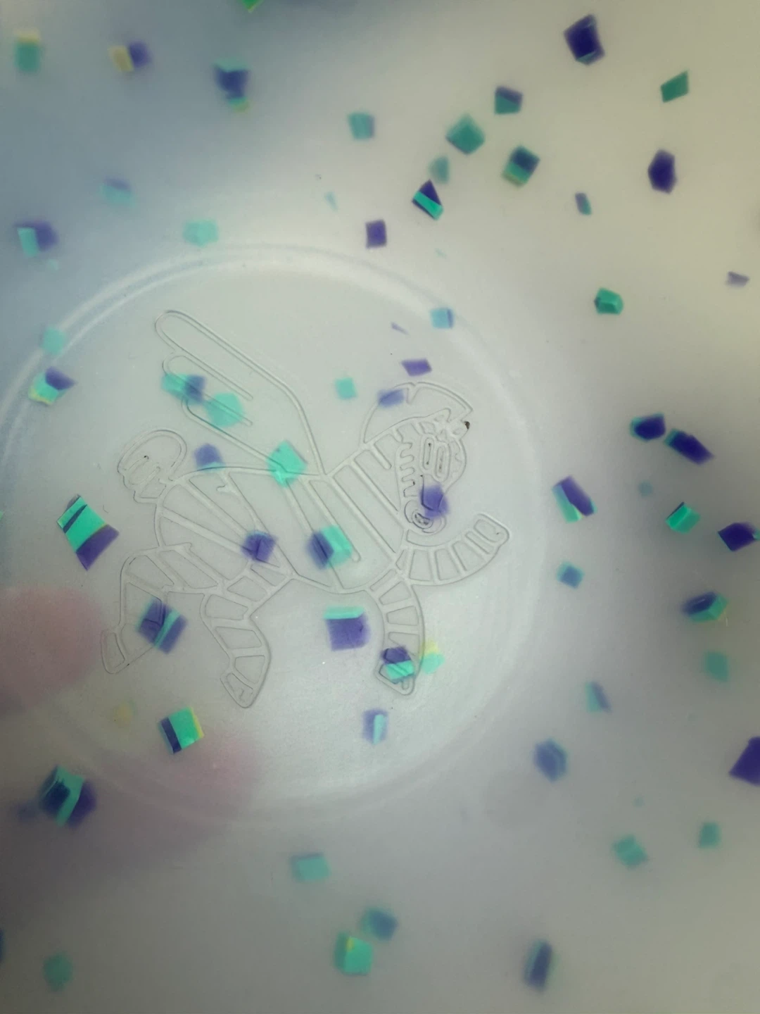 Purple silicon cereal bowl - photo 3