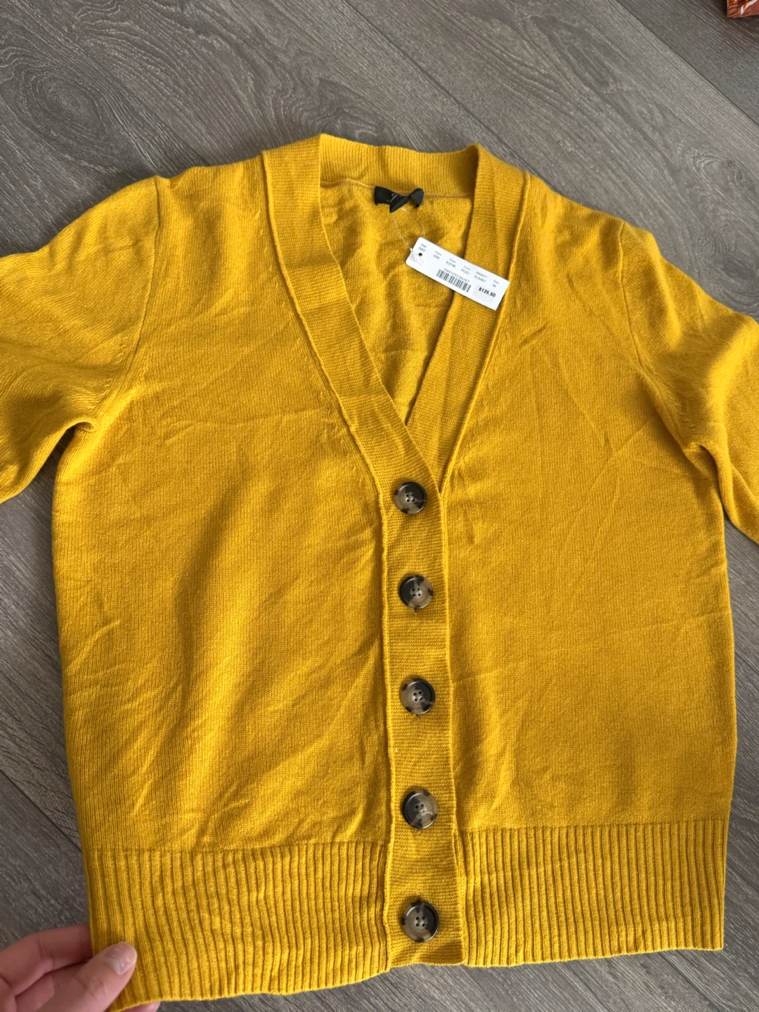 J.Crew 100% Cashmere Cardigan