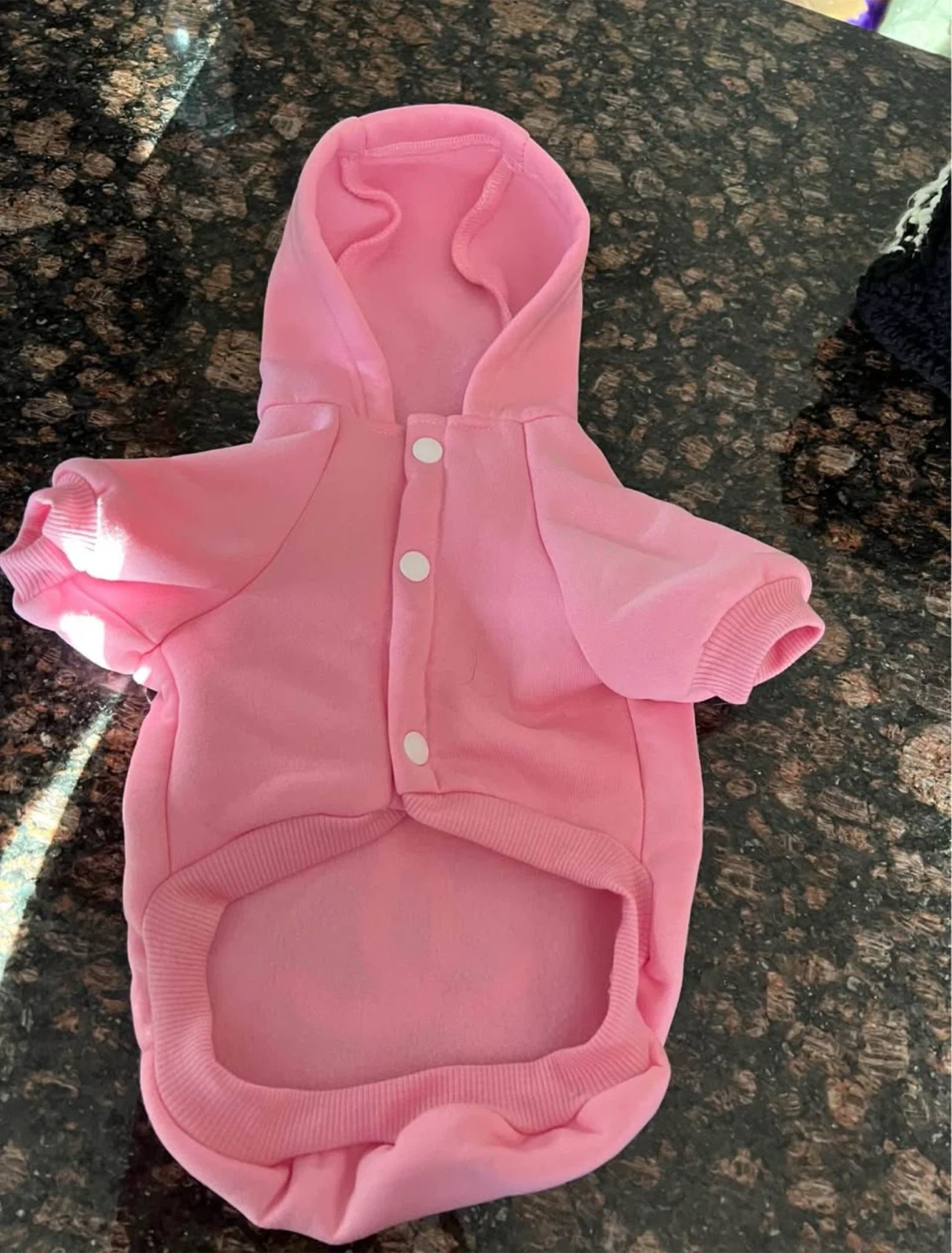 Glamorous Pink Dog / Pet Hoodie Size S - photo 5