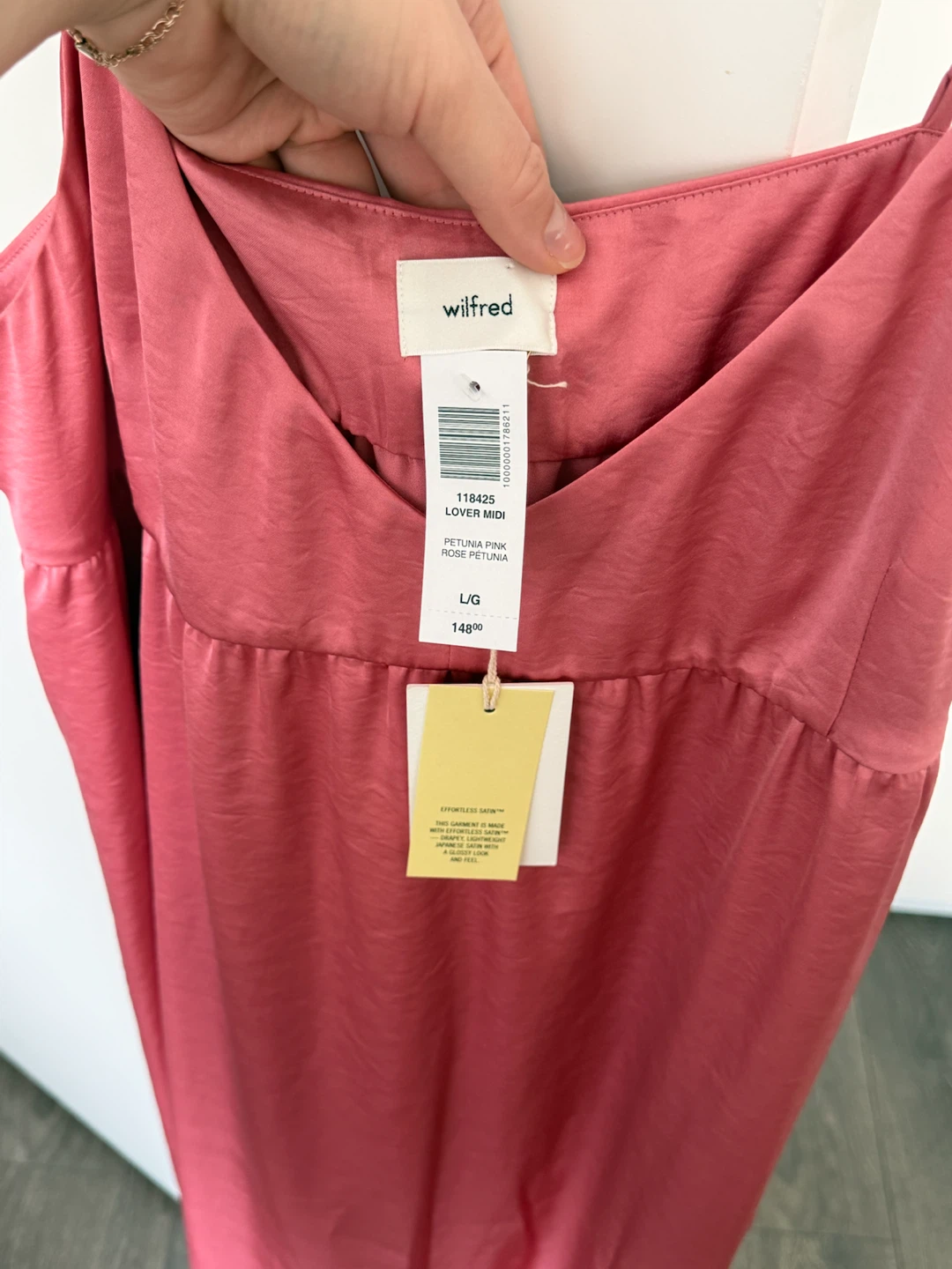 Wilfred new Dress Petunia Pink