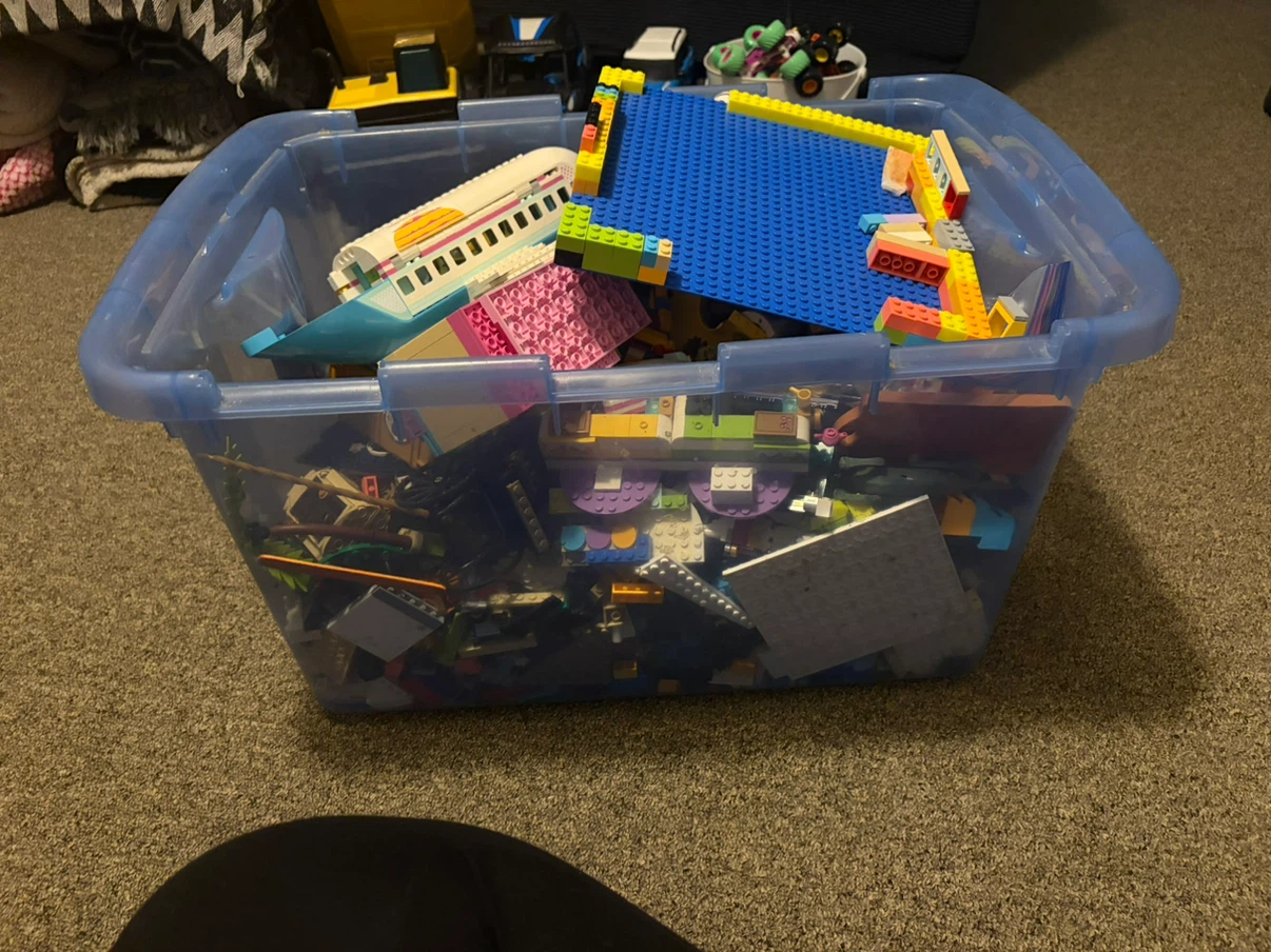 Large LEGO  Collection with Minifigures