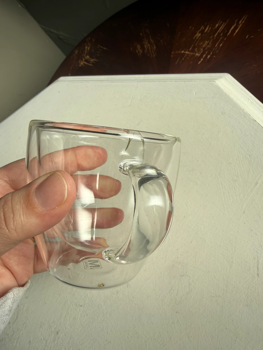Double wall glass mug - photo 4