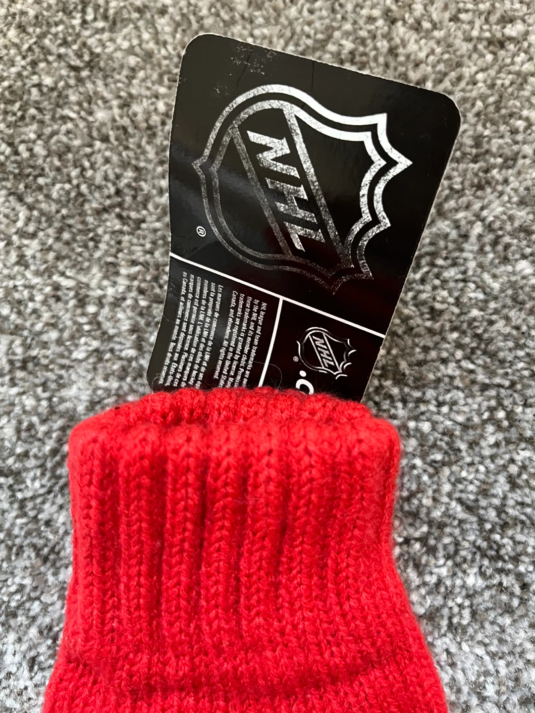 Calgary Flames NHL Knit Mittens - photo 4