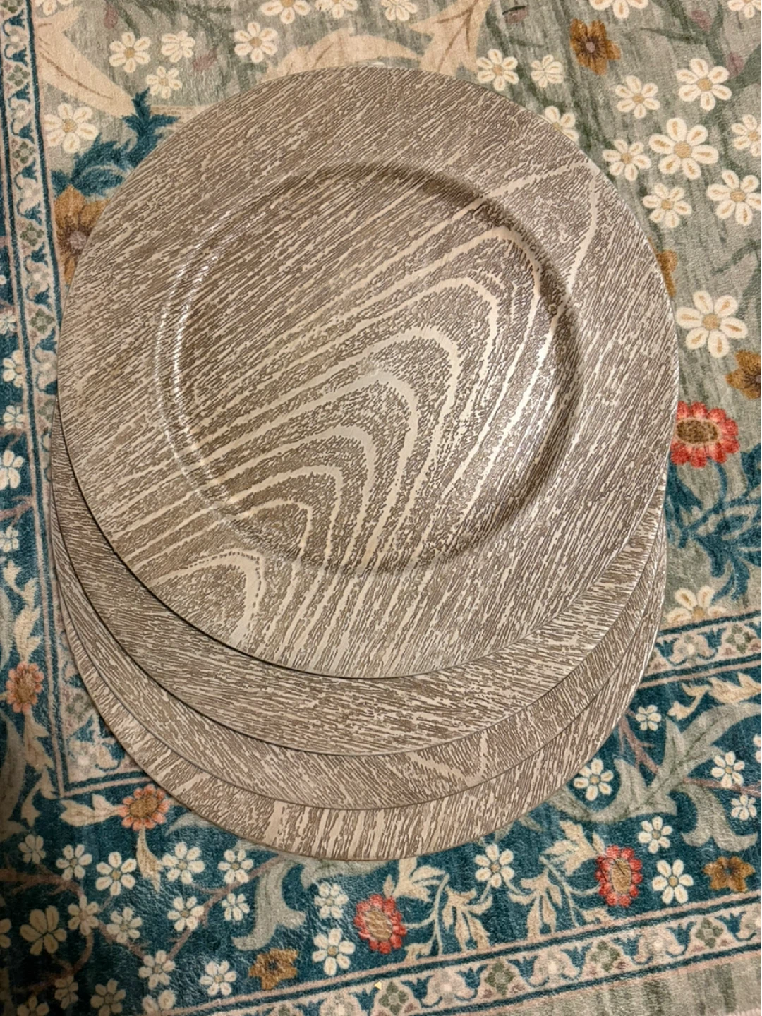 4 decorative plates - 13in - photo 2