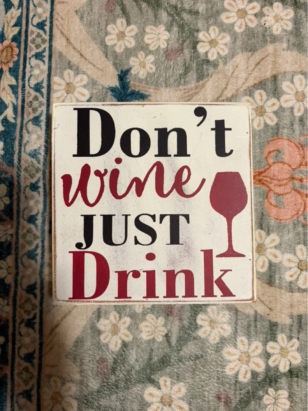 Wine sign - 6x6