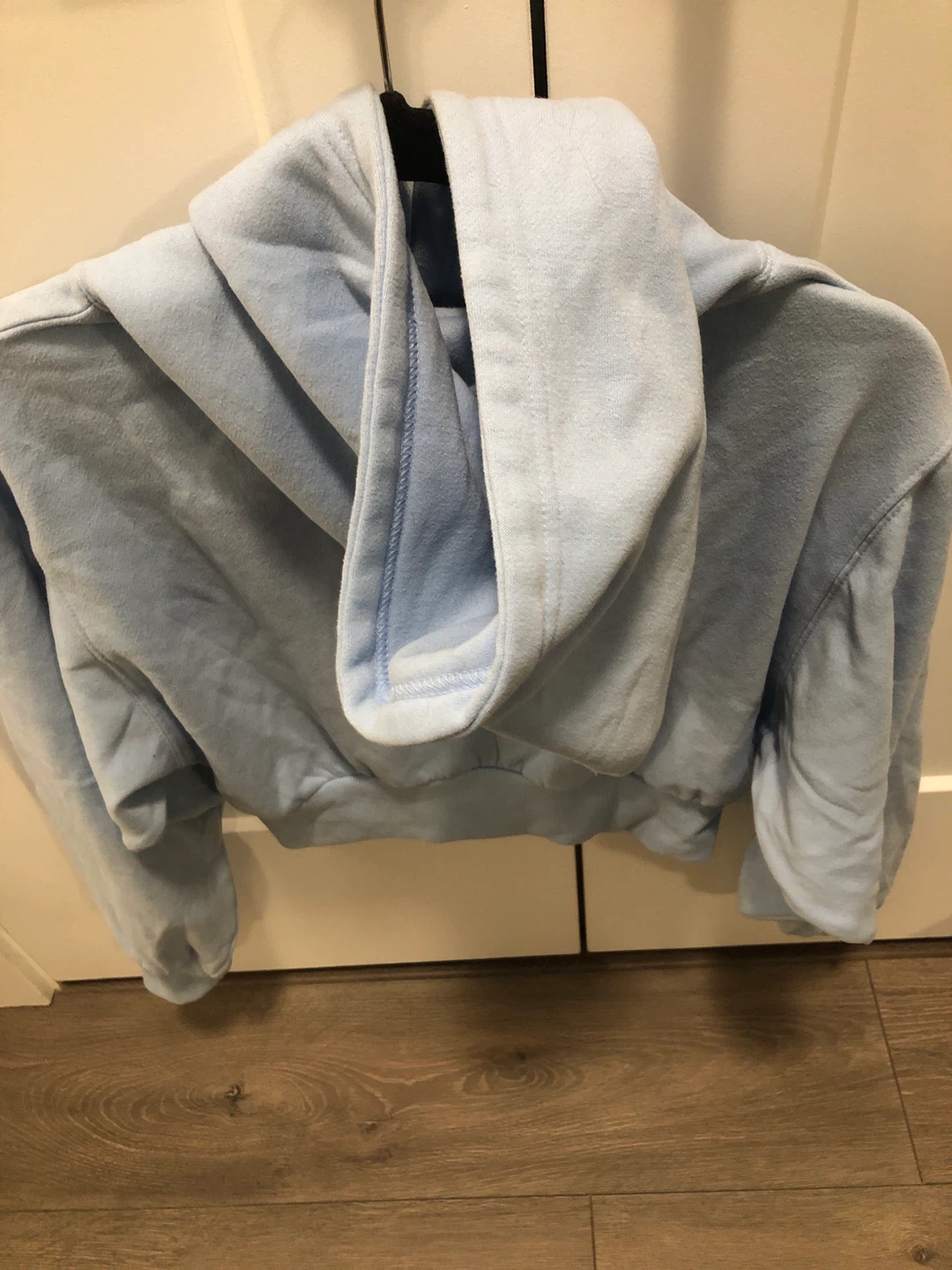 SWS Active Perfect Crop Hoodie Light Blue - photo 2
