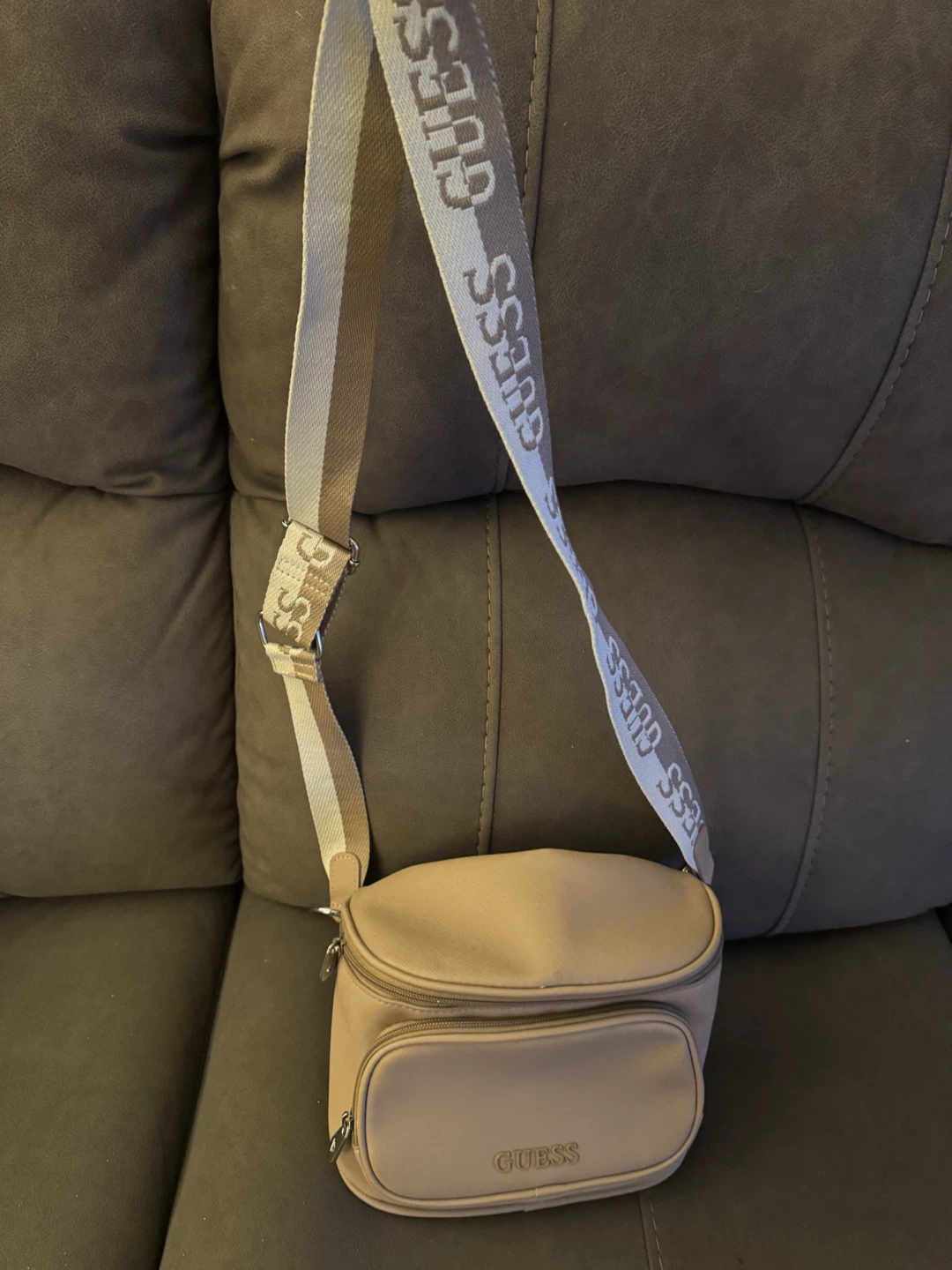 GUESS Beige Crossbody Bag