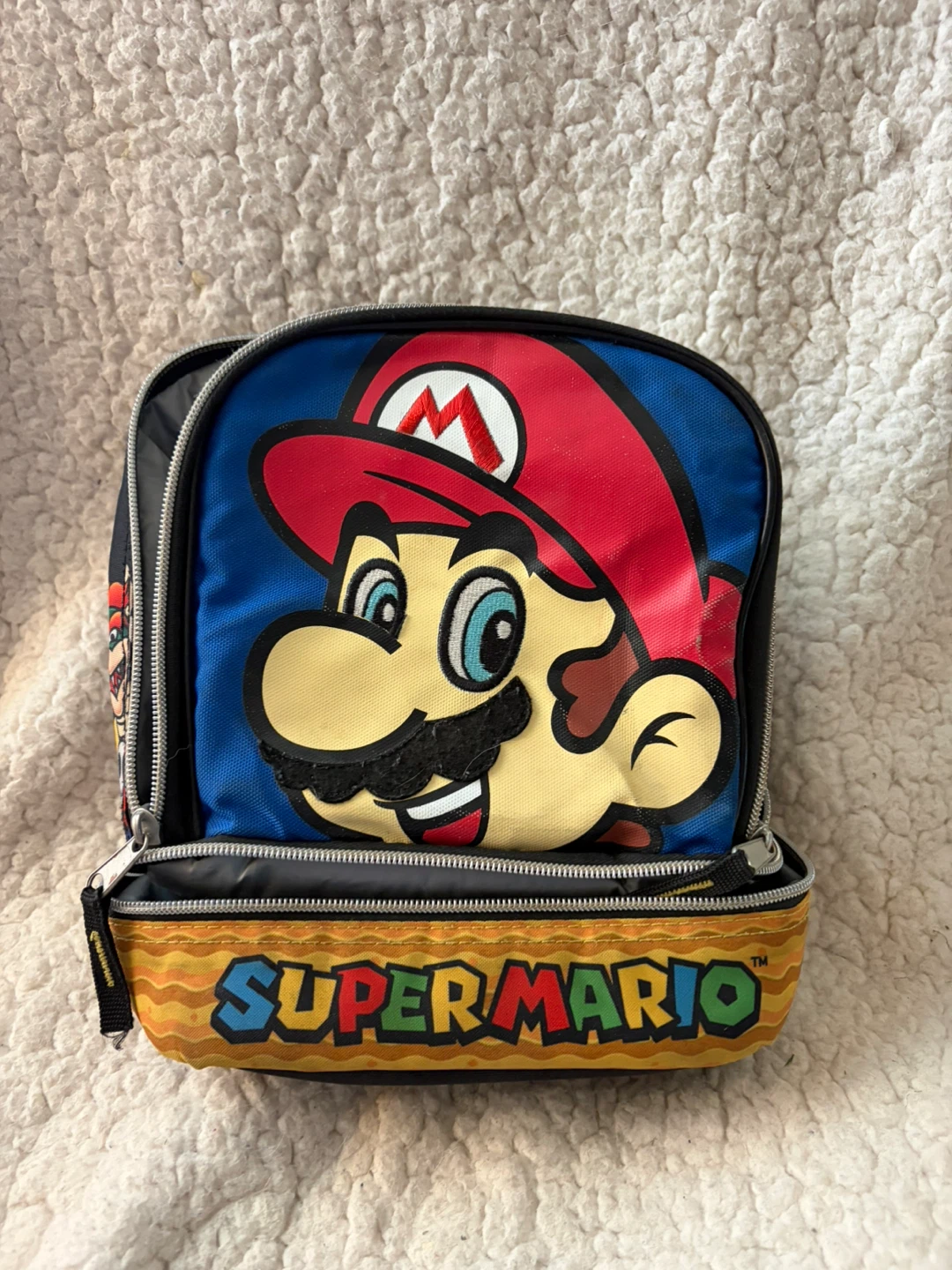 Super Mario Two-Tier Insulated Lunch Bag