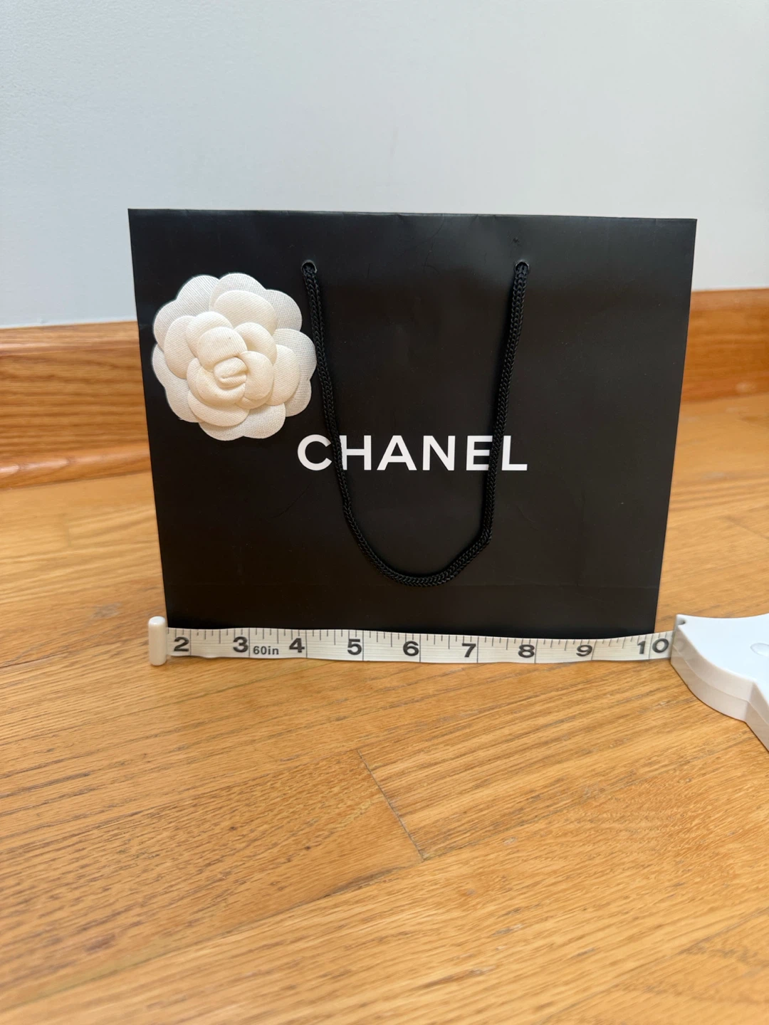 Authentic Chanel Shopping Bag With Camellia Flower - photo 2