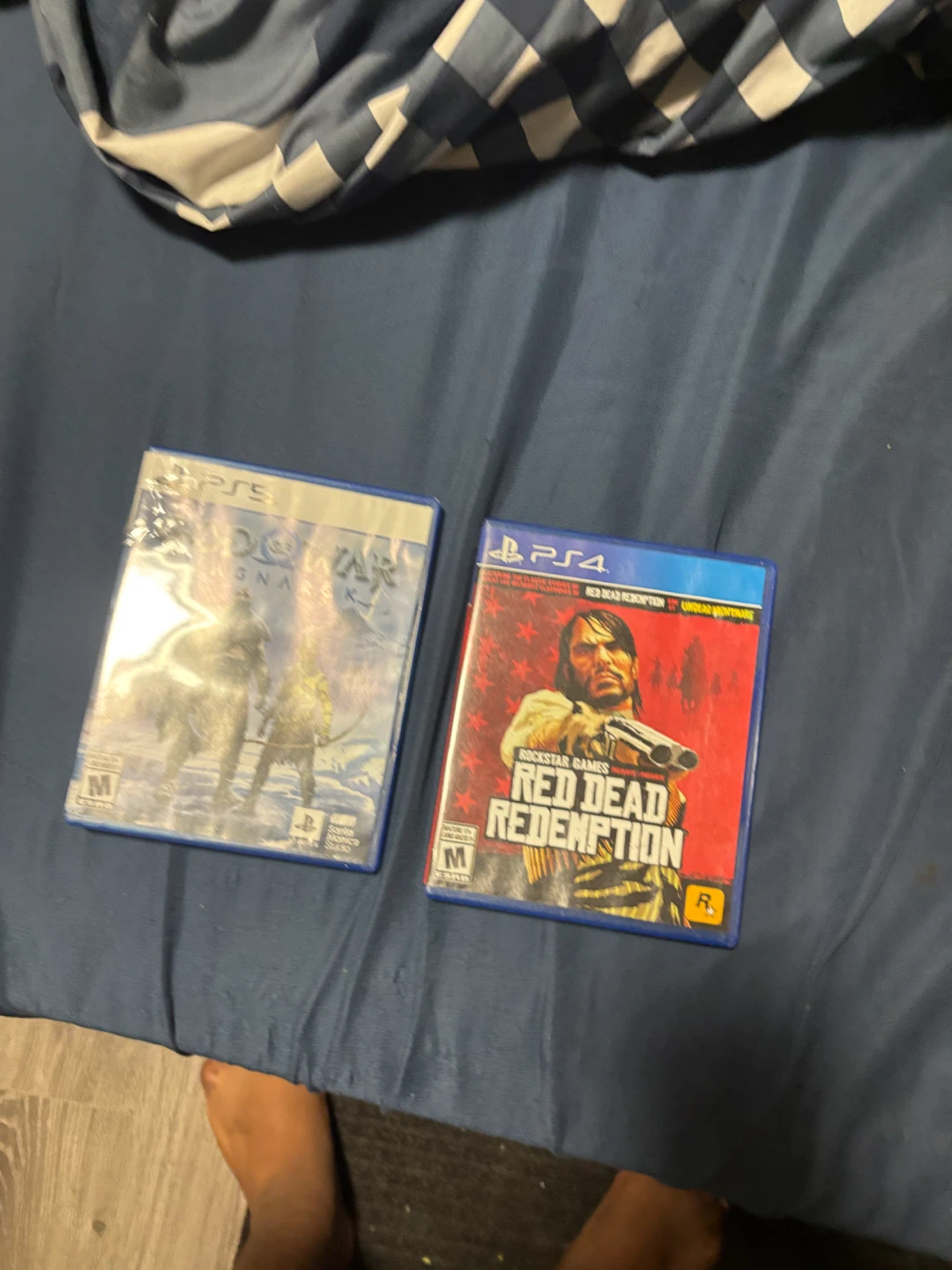 God of War Ragnarok PS5 and Red Dead Redemption PS4