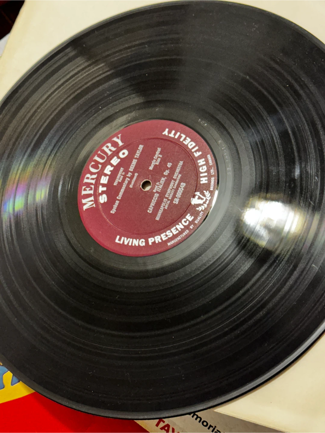 Tchaikovsky 1812 Dorati Mercury SR90054 Canadian FR Press LP - photo 4