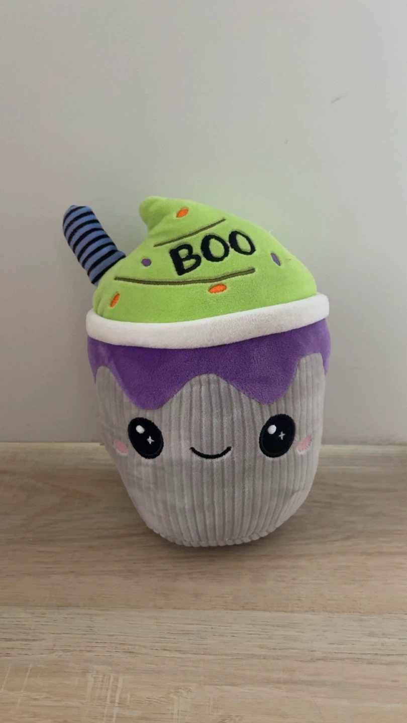 Modern Halloween Cupcake Plush Toy