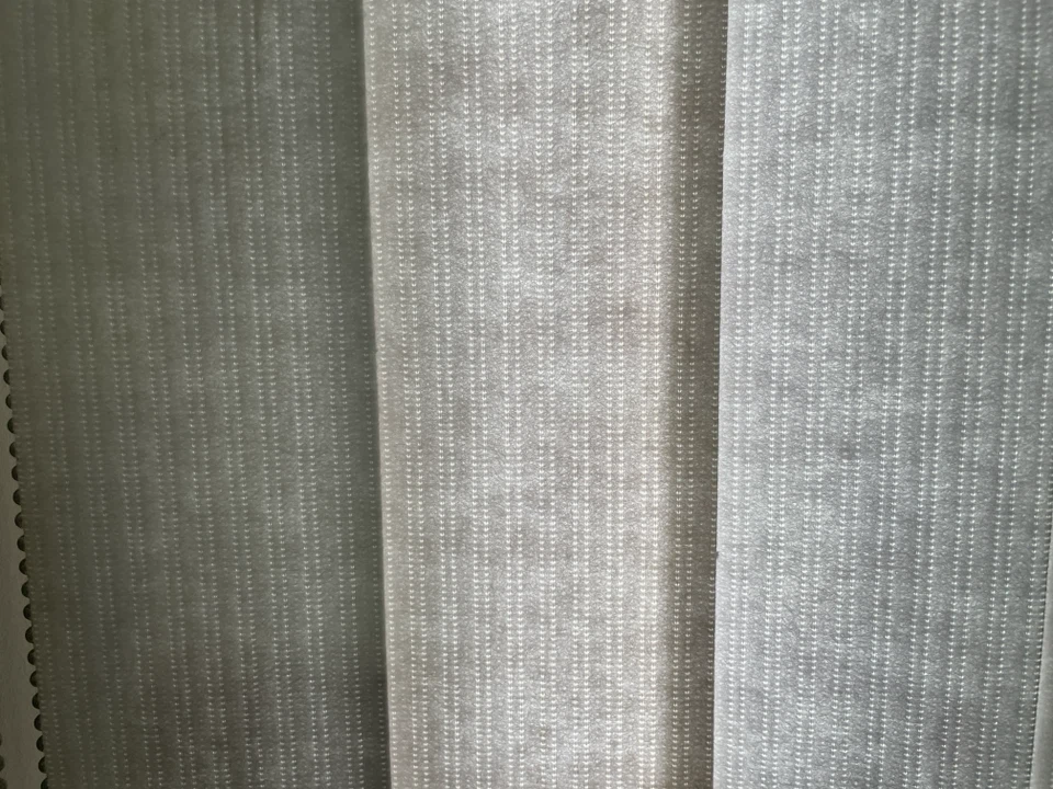 White Vertical Window Blinds - photo 5