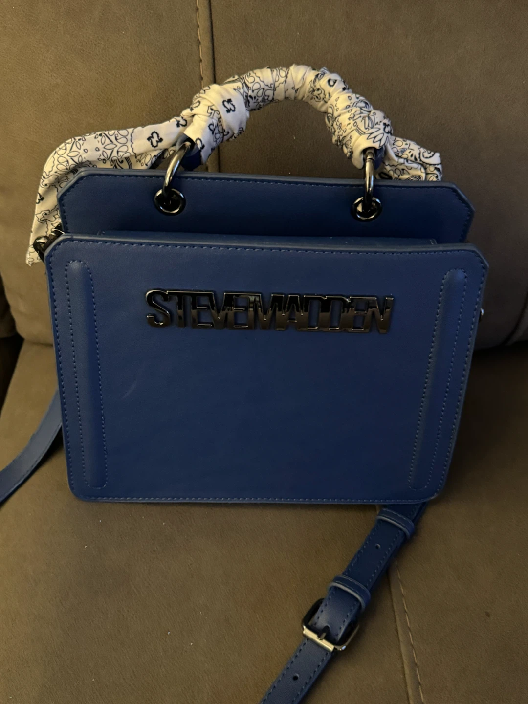 Steve Madden Blue Crossbody Bag