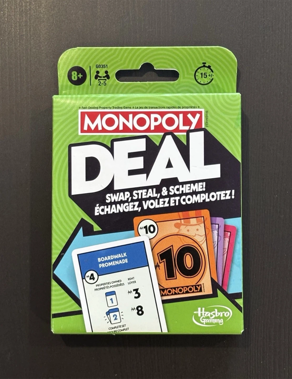 Monopoly Deal Card Game