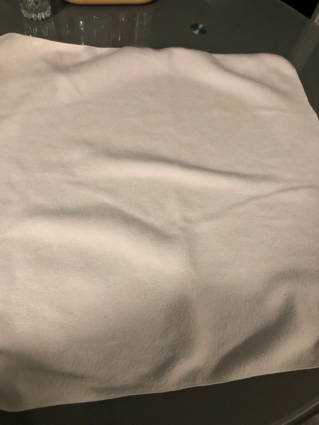 White Fleece Blanket for New born baby 🆓