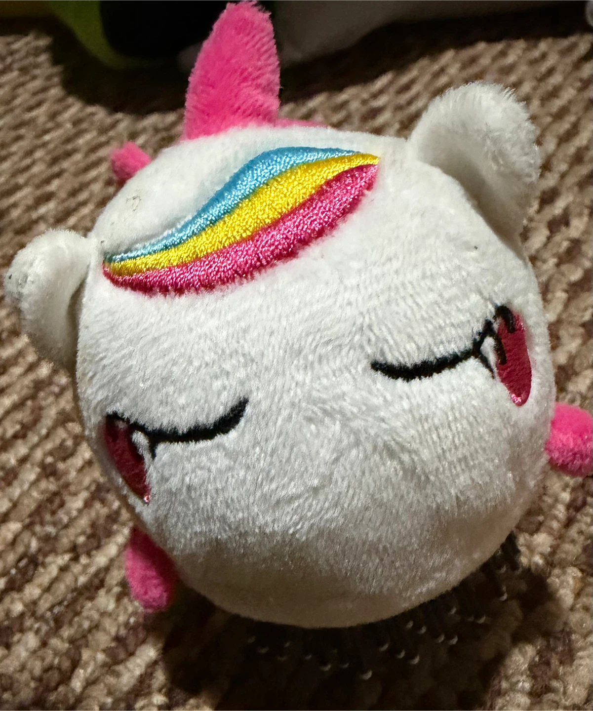 Plush Unicorn Hairbrush