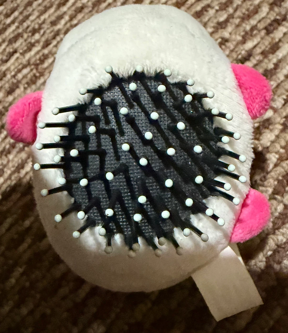 Plush Unicorn Hairbrush - photo 3