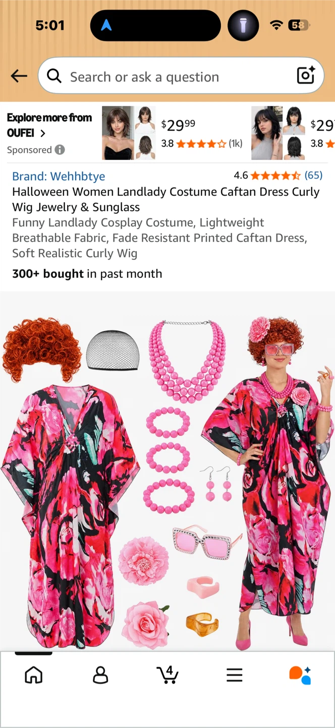 Wehhbtye Women Landlady Costume Set - photo 2