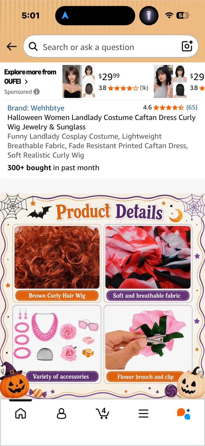 Wehhbtye Women Landlady Costume Set - photo 3