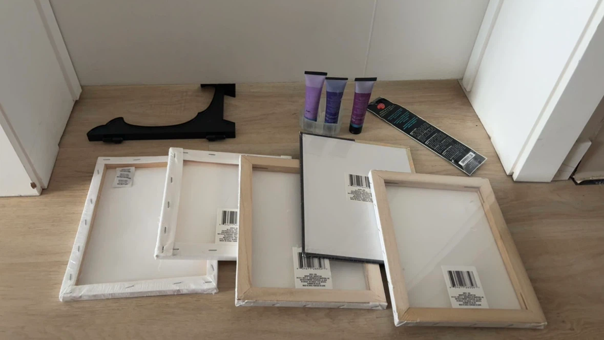 Crafter's Square Modern Art Supplies & Canvas Lot - photo 3